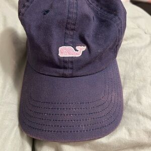 Vineyard Vines Purple Cap with Pink Logo